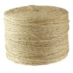 Aviditi Fiber Sisal Tying Twine, 3 Ply, 970′, 360 lbs. Tensile Strength, Natural (TWS970)