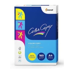 Color Copy Copier Paper Premium Super Smooth 160gsm A4 White Ref CCW0350 [250 Sheets]