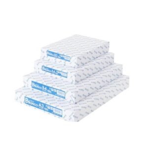 Copy Paper, A4, White Copy Paper, High White, Paper Thickness 0.004 inches (0.09 mm), 2,500 Sheets (500 x 5), Swing