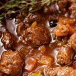 Blesbok Goulash, Springbok Goulash, Eland Goulash