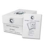 Empire Imports 24 lb. A3 Size Multi-Purpose Paper, Ream, 250 Sheets, White (A324R)