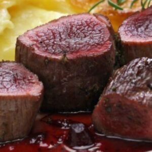 Wildebeest Loin , Gemsbok Loin Swiss Trimmed