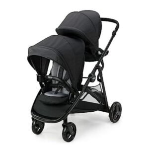 Ready2Grow™ LX 2.0 Double Stroller Graco Ready2Grow LX 2.0 Double Stroller Features Bench Seat and Standing Platform Options, Gotham