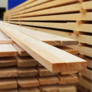 High Quality Solid Wood Board KD Edged Boards Timber Solid Wood Boards Lumber KD 3-6 M Long For Construction