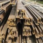 HMS1 2 Used Rails Iron Scrap Iron and Steel Used Rails Hms 1 2 Scrap Metal Scrap