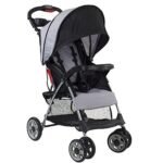 Kolcraft Cloud Plus Stroller Kolcraft Cloud Plus Lightweight Easy Fold Compact Toddler Stroller and Baby Stroller for Travel, Large Storage Basket, Multi-Position Recline, Convenient One-hand Fold, 13 lbs – Slate Gray