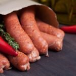Lamb Sun Dried Tomato Cumin and Olives Sausage