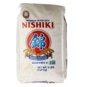Nishiki Japanese Medium Grain White Rice Premium Grade 80-oz