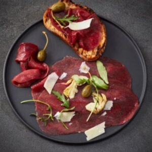Ostrich Carpaccio
