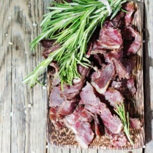 Ostrich Sliced Biltong – Free Range