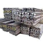 R50 R65 Standard Steel Scrap Used Rails