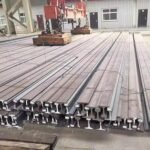 Railway Steel Track QU70 Used Rail