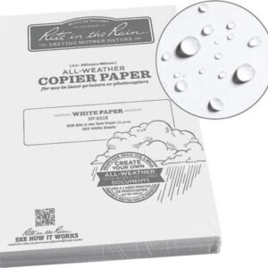 Rite In The Rain Weatherproof Copier Paper, A3 29.7cm x 42cm, 20# White, 200 Sheet Pack (No. 8518)