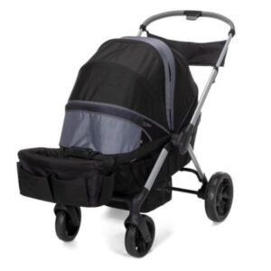 Safety 1st Summit Wagon Stroller fits 2 Kids Includes Removable Child Tray and 2 Cup Holders, High Street