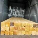 Shanmu Pine Wood Wood Square Long Strip Construction Site Outdoor Engineering Construction Solid Wood Framing Timber