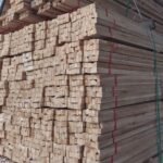 Shanmu Pine Wood Wood Square Long Strip Construction Site Outdoor Engineering Construction Solid Wood Framing Timber