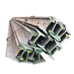 Steel Rails Track 55Q Q235 R50 65 Light Heavy Rails Train Hot Rolling Used Guard Railroad Tubular Steel Railing